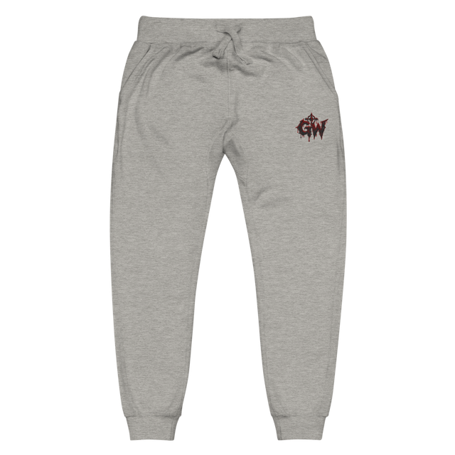 Grey GHOST-WEAR joggers