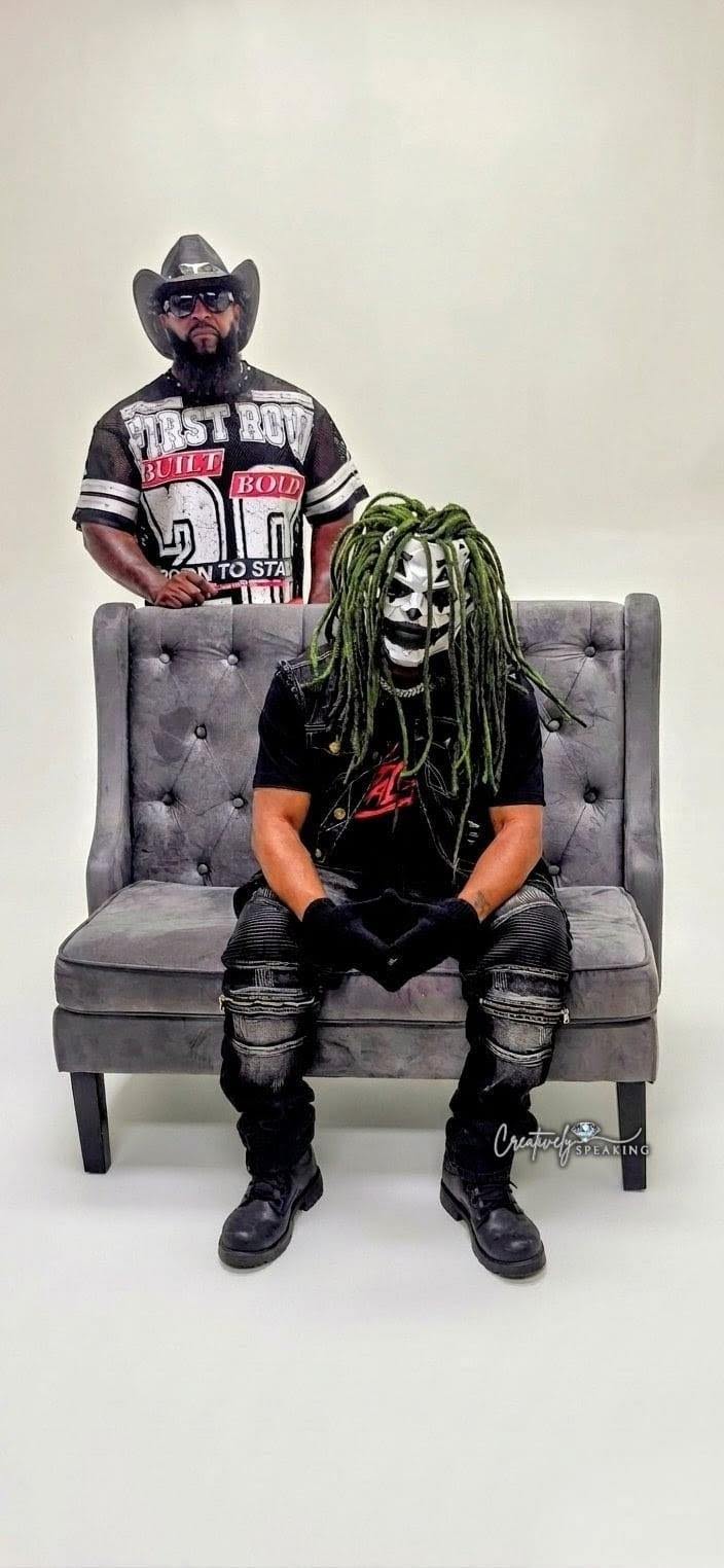 Jai Loyal seated during The Solomon Paulk Show photo session